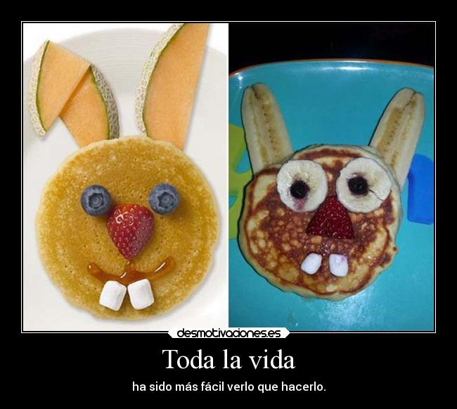 carteles vida comida randall foster desmotivaciones