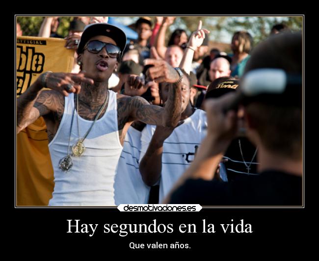 Hay segundos en la vida -