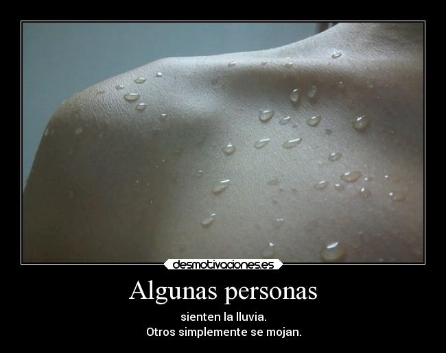 Algunas personas -