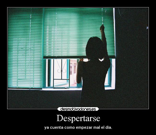 Despertarse -