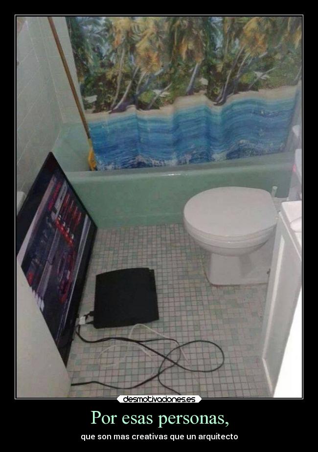 Por esas personas, - 