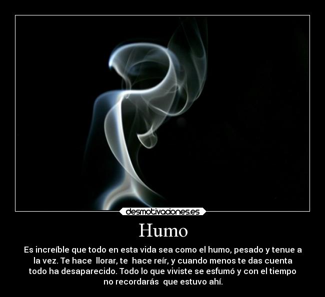 carteles vida humo desmotivaciones