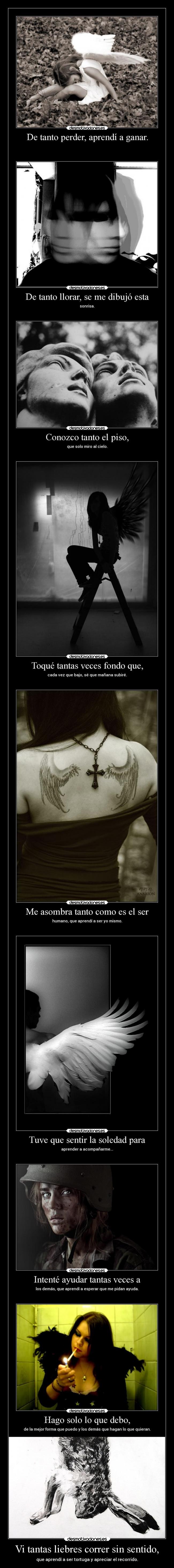 carteles vida silencio obstaculos dolor ausencia alma delolvido unicorniosrosasyazules desmotivaciones