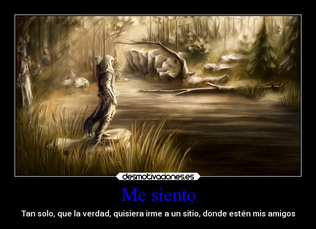 carteles videojuegos amigos desmotivaciones assassins creed connor kenway desmotivaciones