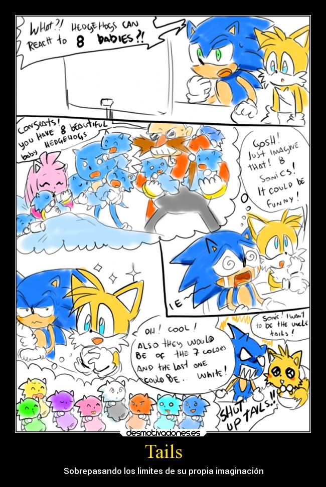 Tails - Sobrepasando los limites de su propia imaginación