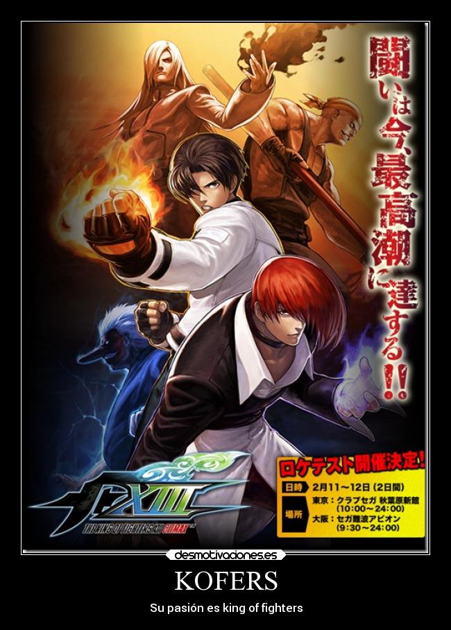 KOFERS - Su pasión es king of fighters