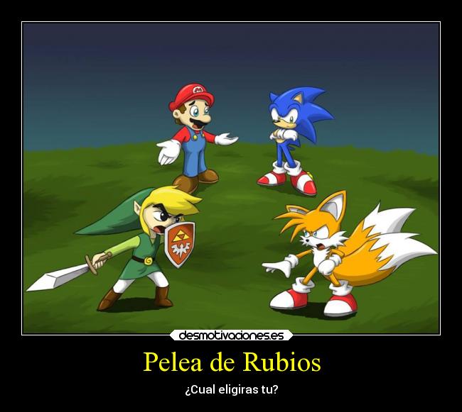Pelea de Rubios - ¿Cual eligiras tu?
