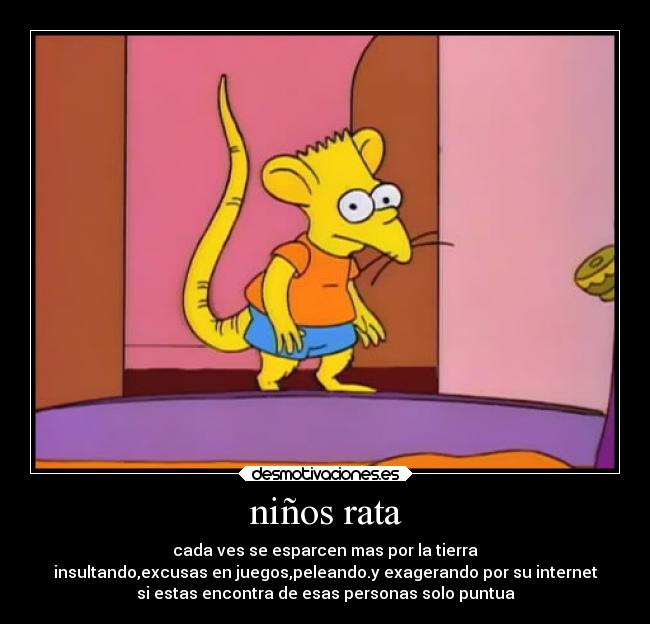 niños rata -