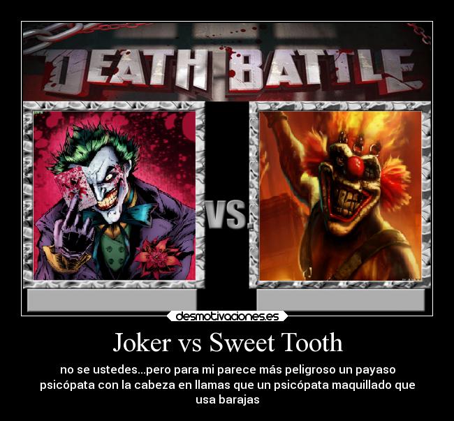 carteles videojuegos sweeth tooth twisted metal joker batman desmotivaciones