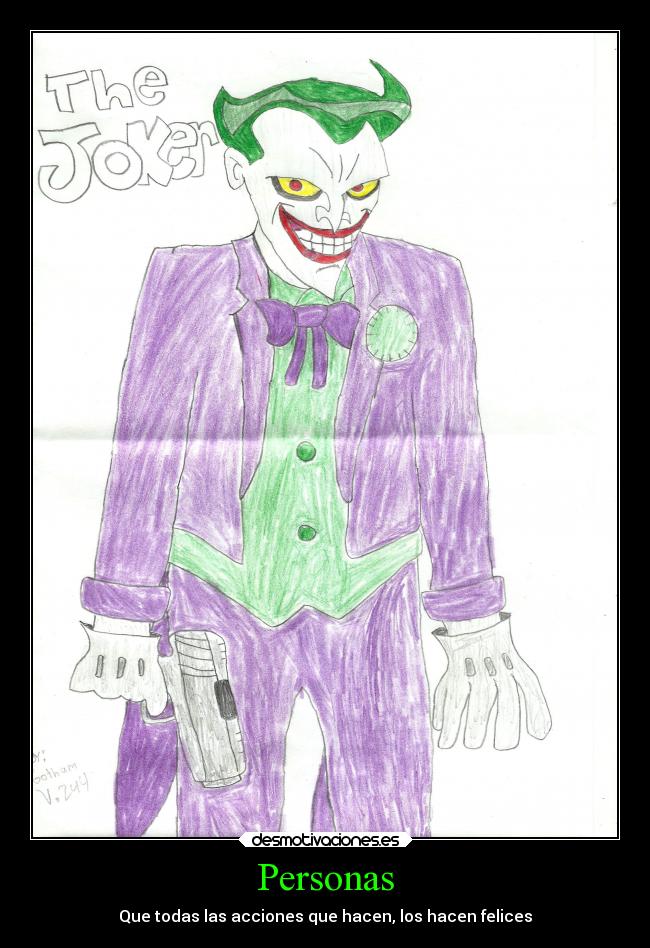 Personas - Que todas las acciones que hacen, los hacen felices