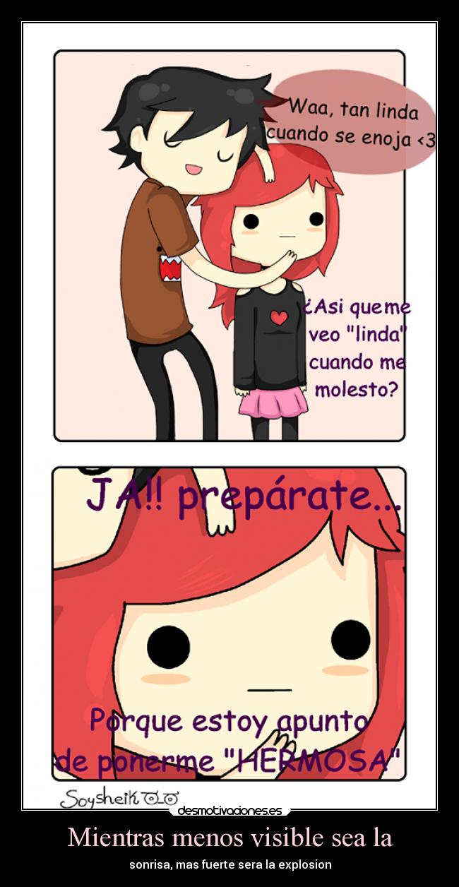 Mientras menos visible sea la -