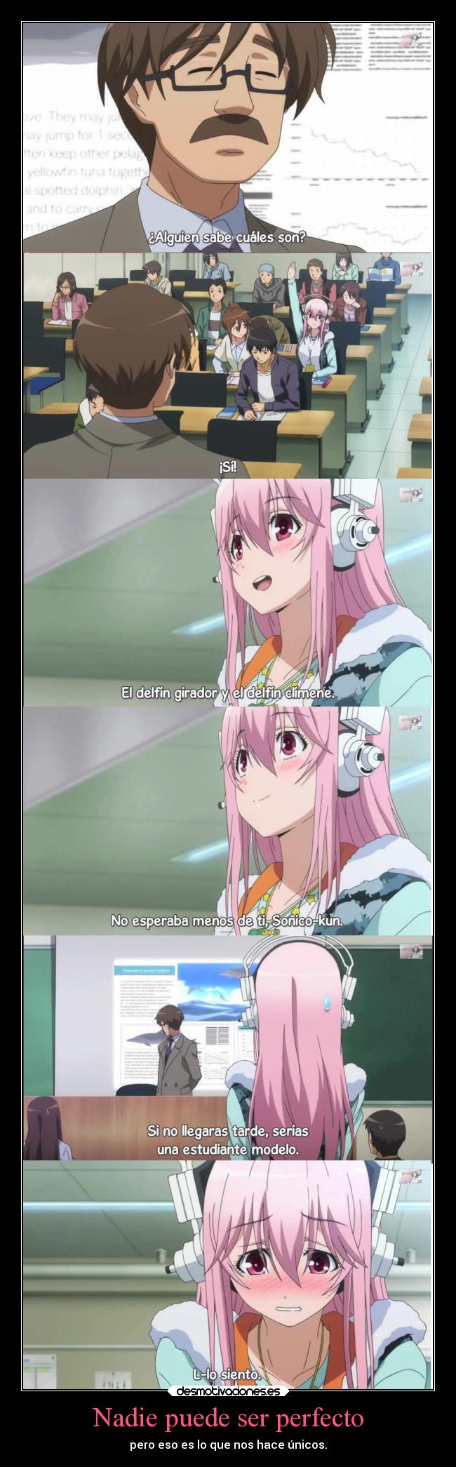 Nadie puede ser perfecto -