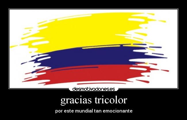 gracias tricolor - por este mundial tan emocionante
