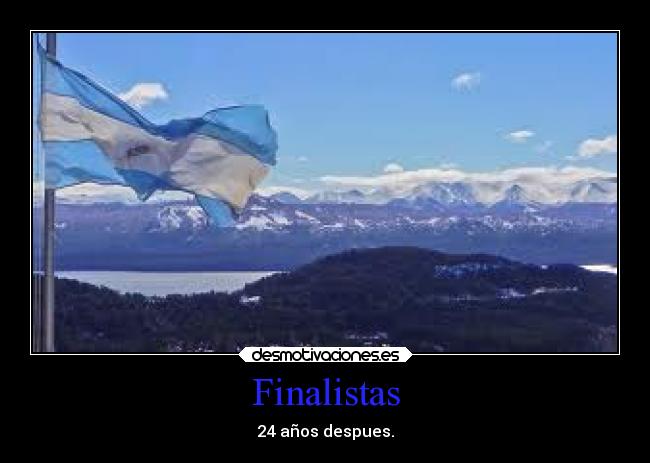 Finalistas - 24 años despues.