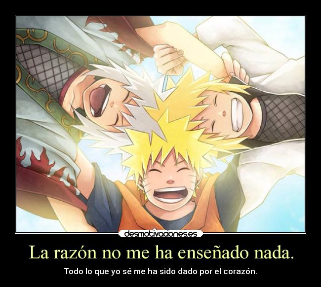 La razón no me ha enseñado nada. - 