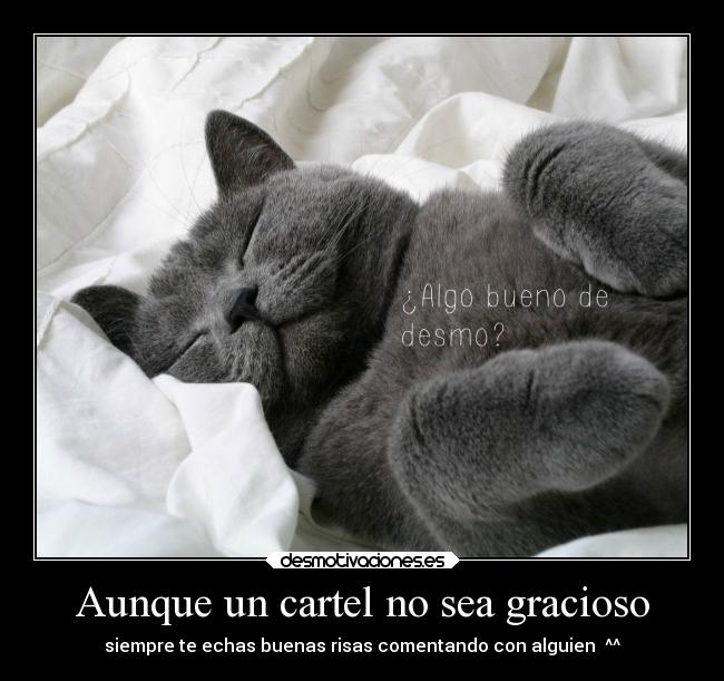 Aunque un cartel no sea gracioso - 