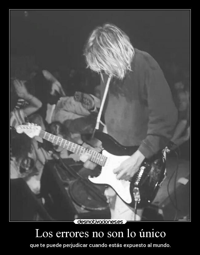 Los errores no son lo único -
