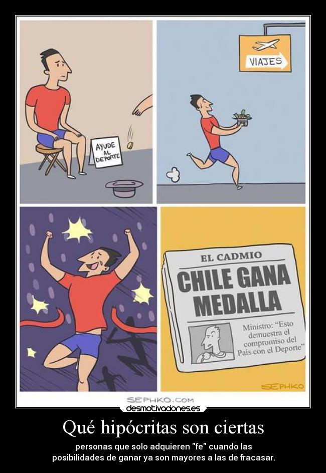 Qué hipócritas son ciertas - 