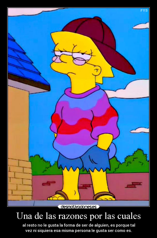 Una de las razones por las cuales - 