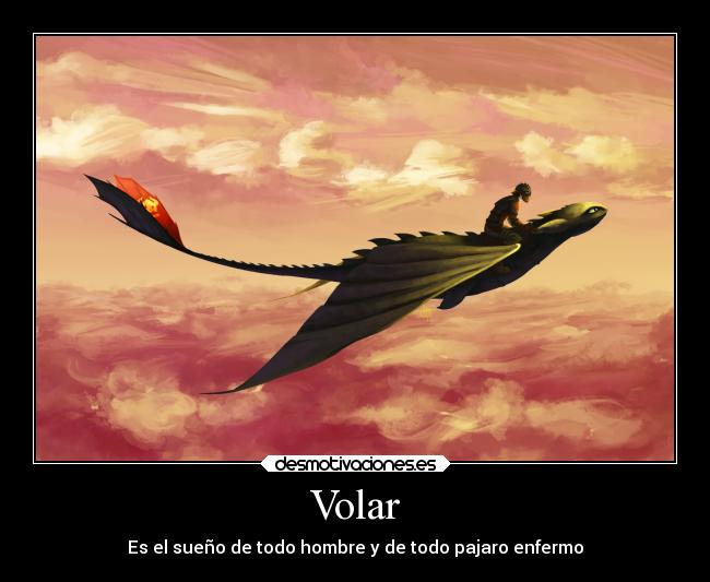 carteles alma dragon volar desmotivaciones