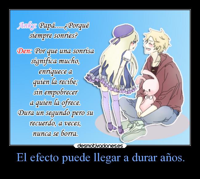 El efecto puede llegar a durar años. - 