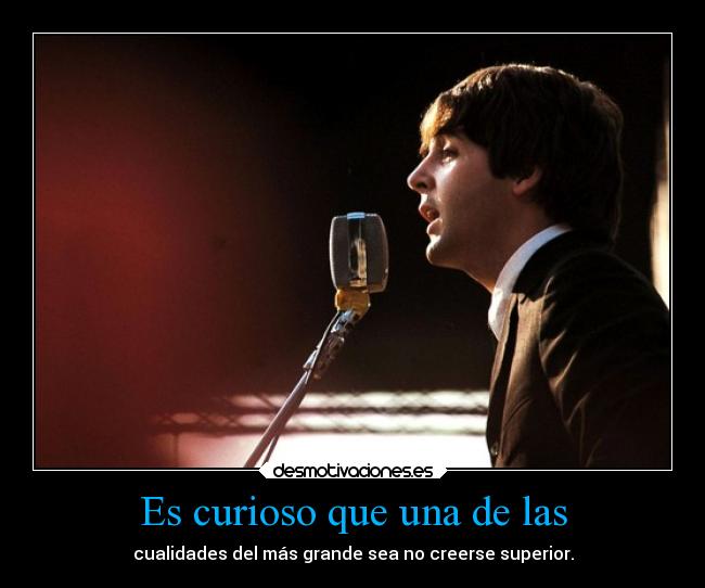 Es curioso que una de las - 