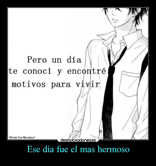 Ese día fue el mas hermoso - 