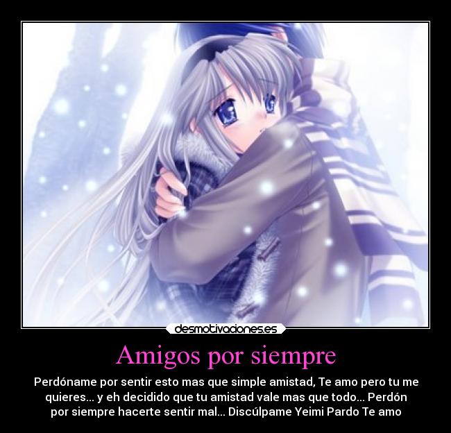 Amigos por siempre -