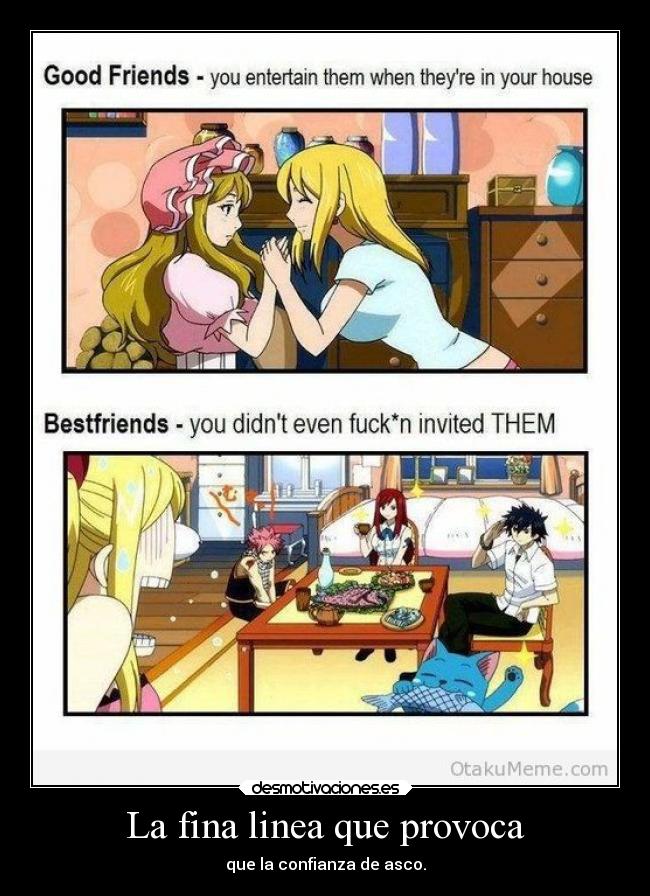 La fina linea que provoca - 