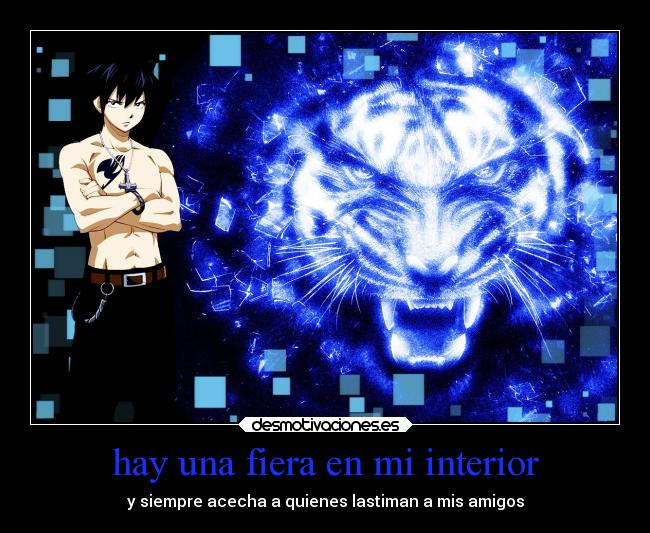 carteles amigos anime fairy tail grey desmotivaciones