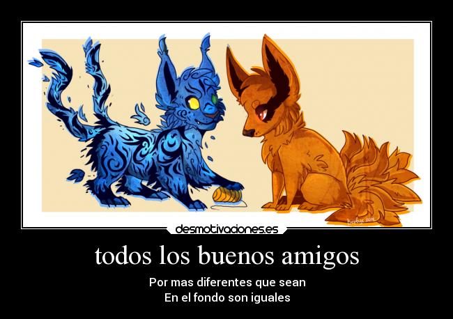 todos los buenos amigos -