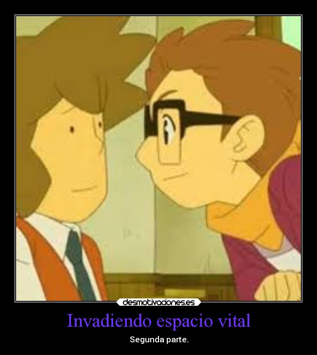 carteles amigos randall ascot hershel layton profesor mascara los prodigios desmotivaciones