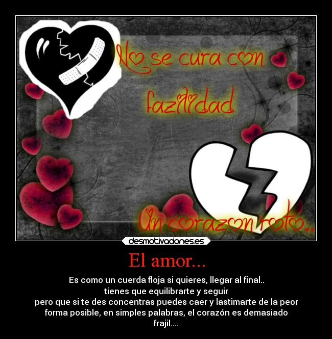 carteles amor corazon desmotivaciones