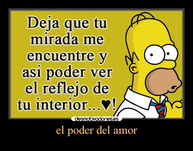 el poder del amor -