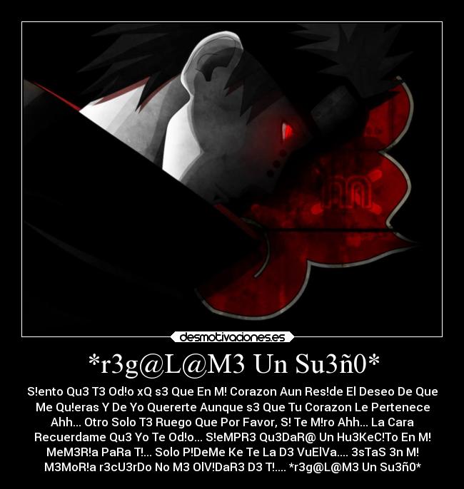 *r3g@L@M3 Un Su3ñ0* -