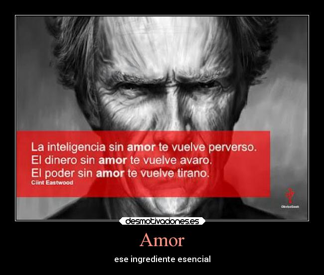 Amor - ese ingrediente esencial