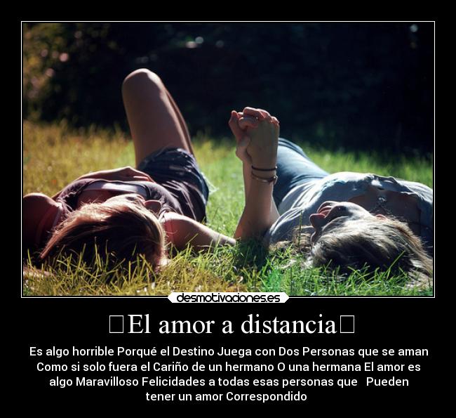 ♡El amor a distancia♡ -