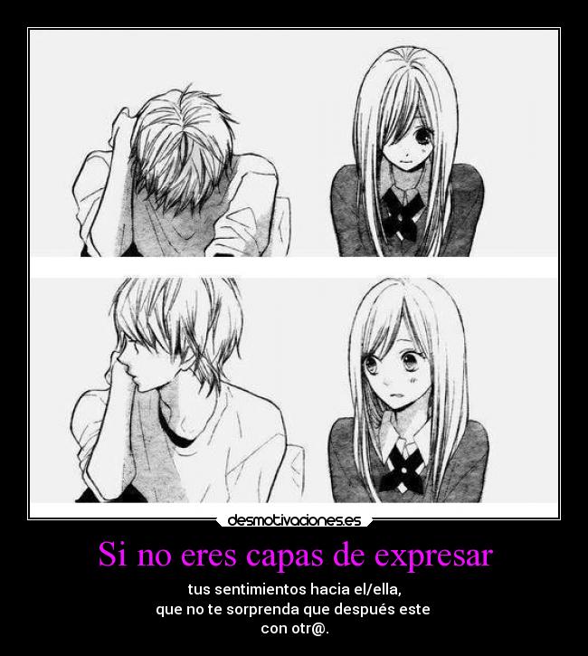 carteles amor expresar desmotivaciones