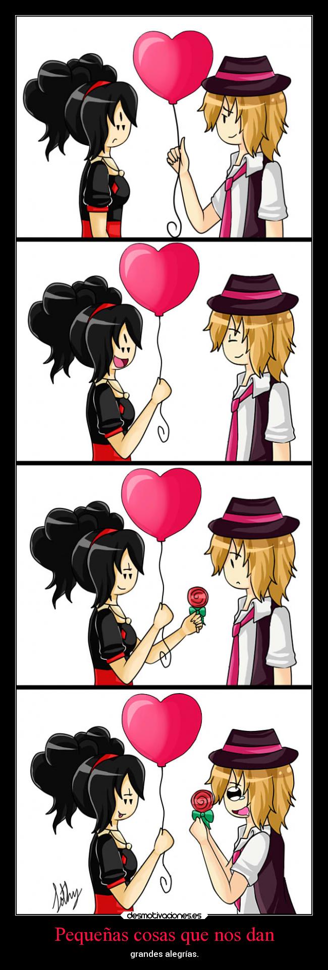 Pequeñas cosas que nos dan - grandes alegrías.