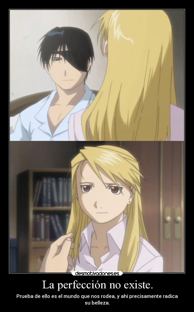 carteles amor mundo anime vida raptorhunters harukaze manga otaku fullmetal alchemist belleza perfeccion must desmotivaciones
