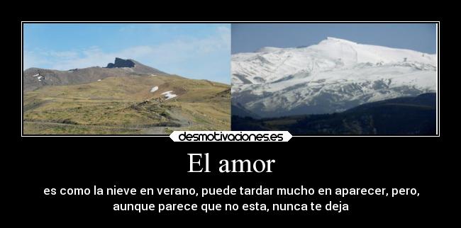 El amor - 