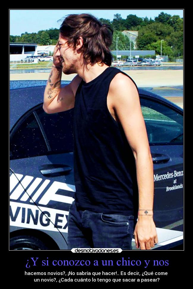 ¿Y si conozco a un chico y nos -