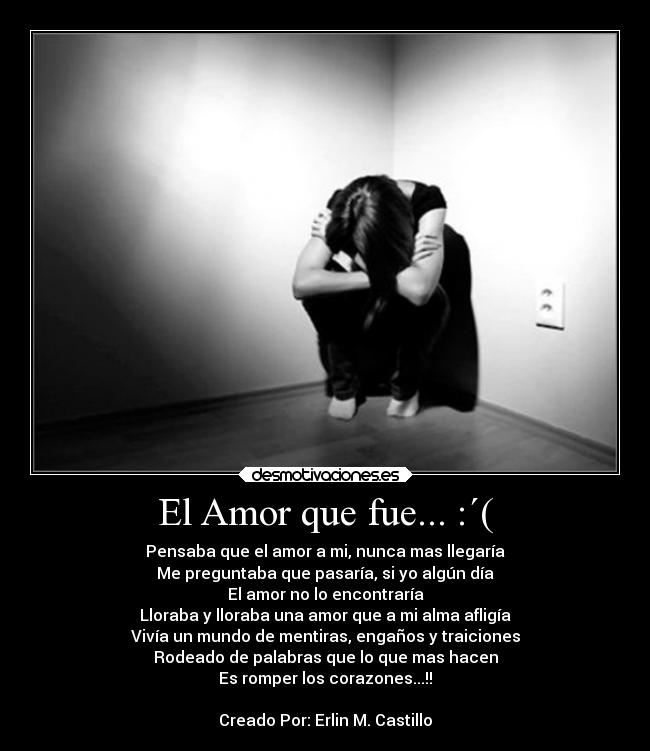 carteles amor amor rechazo desmotivaciones