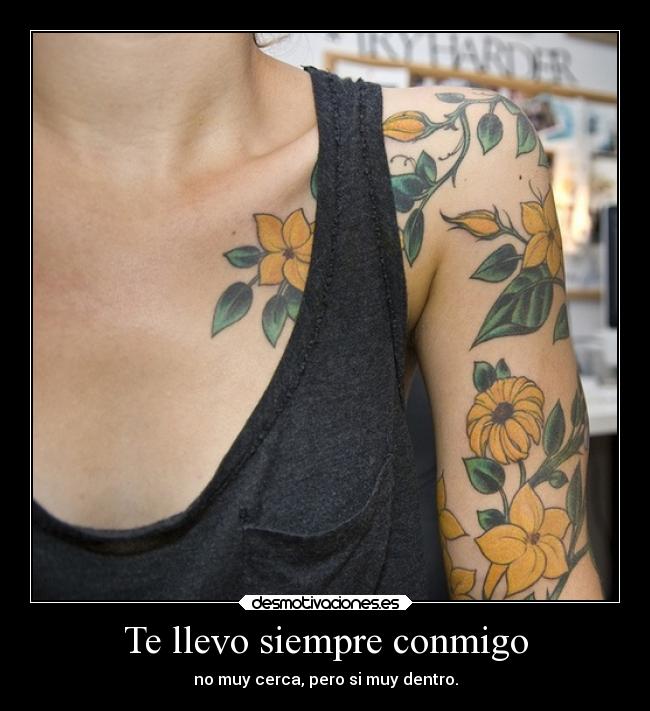 Te llevo siempre conmigo -