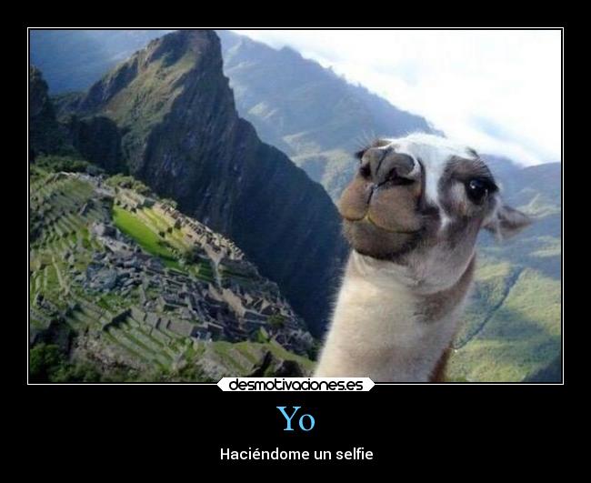 Yo - Haciéndome un selfie