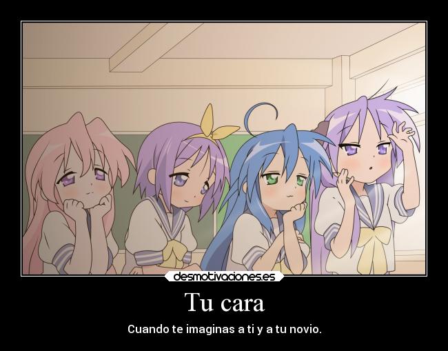 Tu cara - Cuando te imaginas a ti y a tu novio.