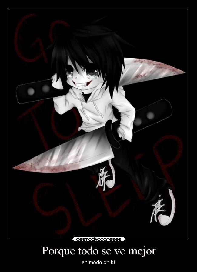 Porque todo se ve mejor - en modo chibi.