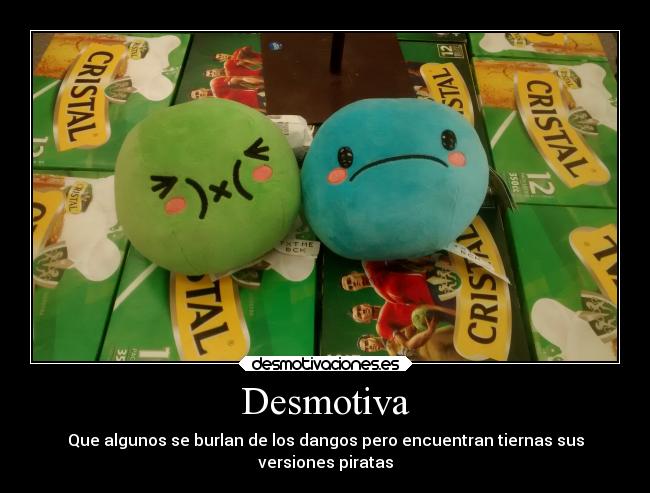 carteles anime dango plagio burlarse desmotivaciones