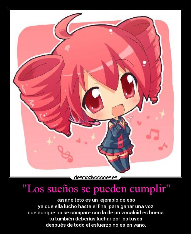 Los sueños se pueden cumplir - 