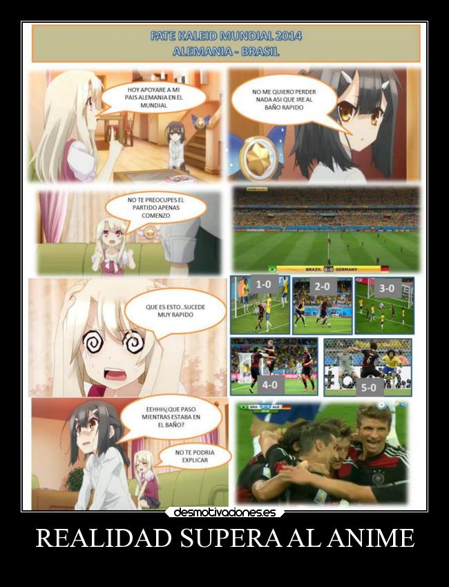 REALIDAD SUPERA AL ANIME -